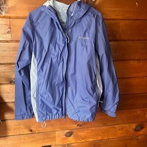 Columbia Blue Hooded Jacket